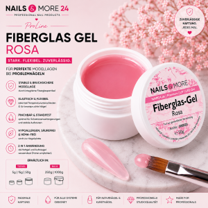NAM24 - Fiberglas Gel Rosa | (5-250g)